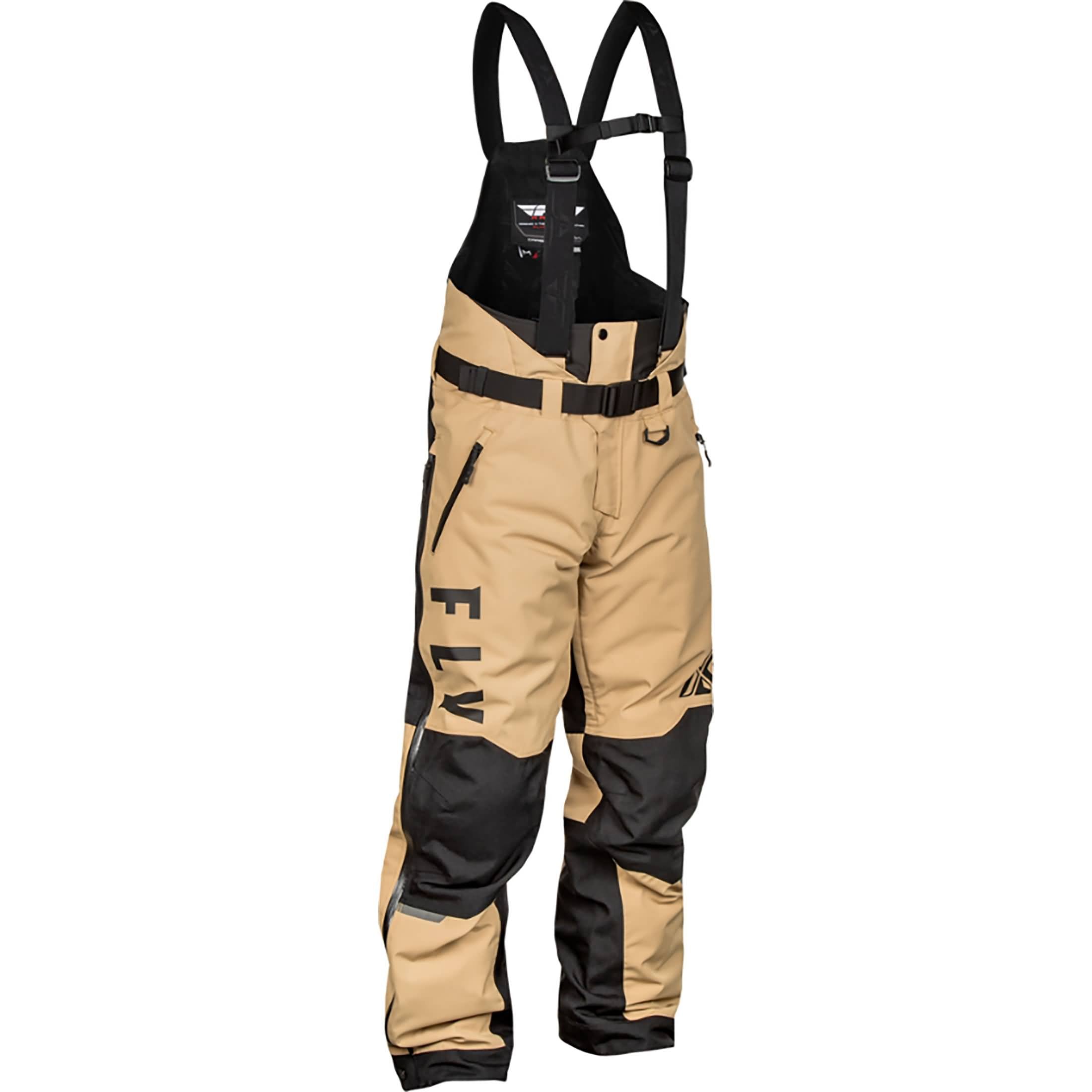 Fly Racing Carbon Adult Snow Bibs