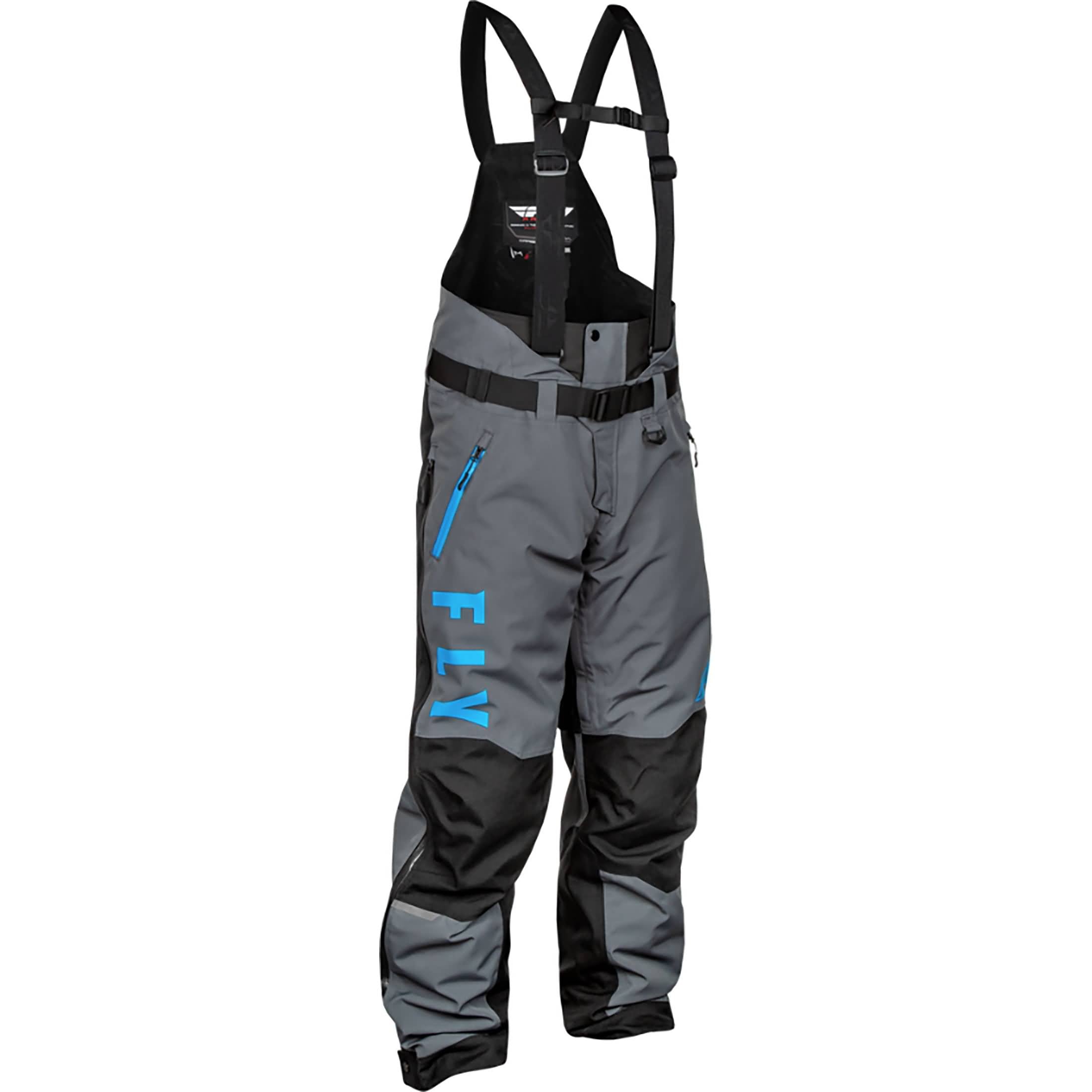 Fly Racing Carbon Adult Snow Bibs