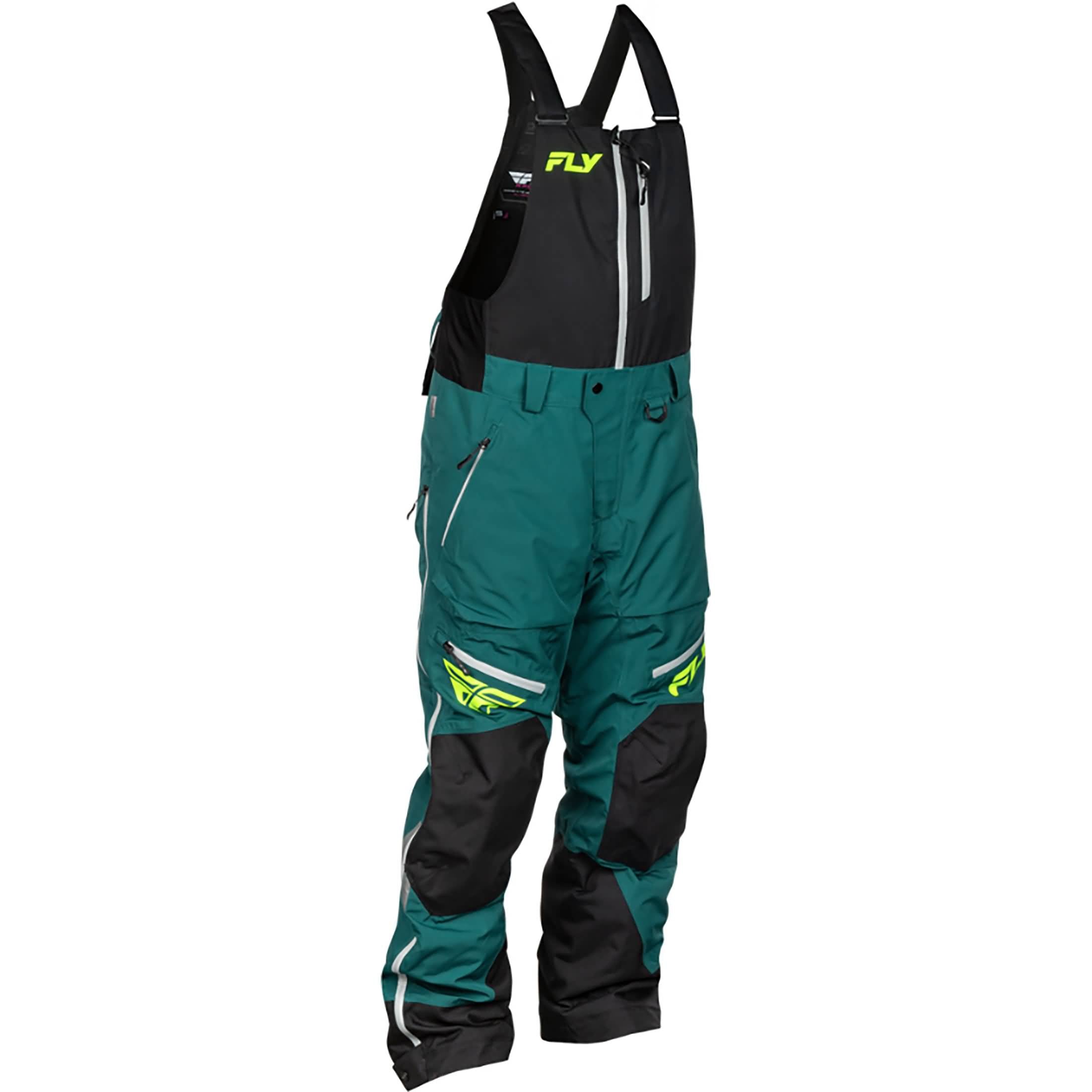 Fly Racing Incline Adult Snow Bibs