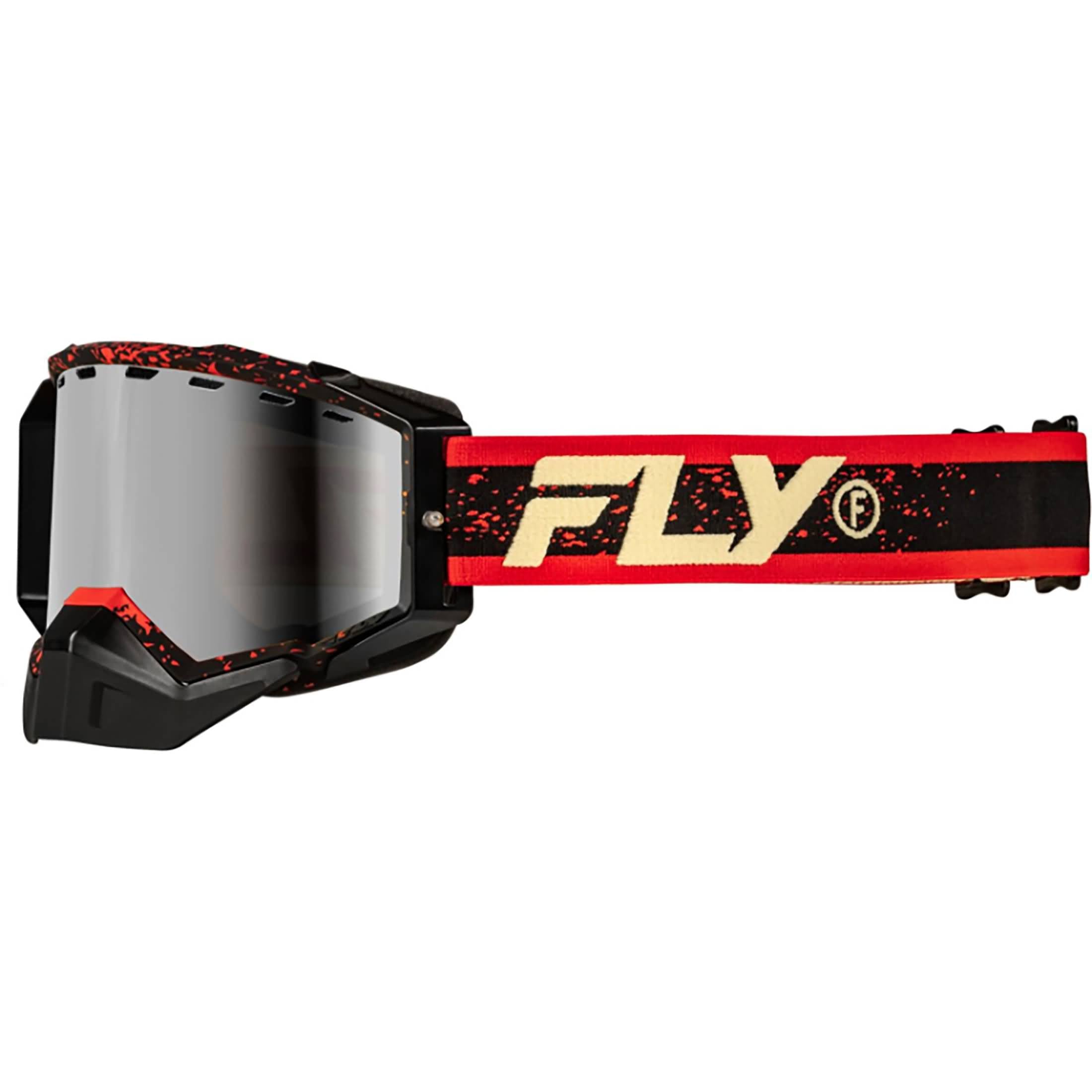Fly Racing Zone 2025 Adult Snow Goggles