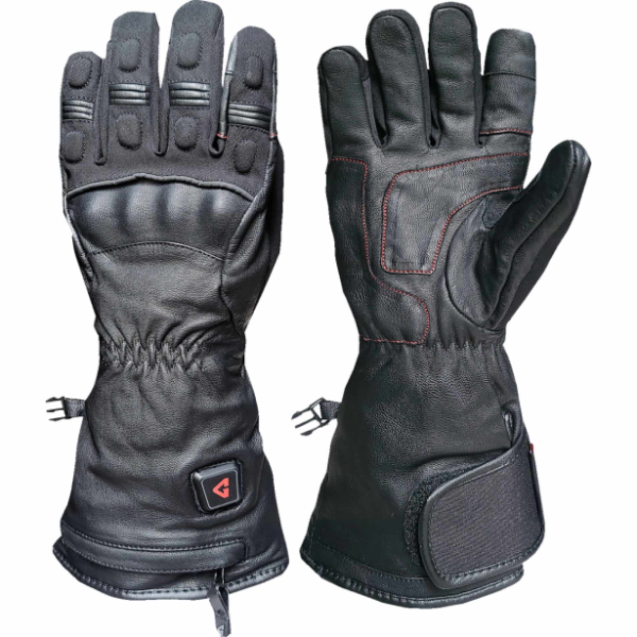 Gerbing Heated Clothing 7 V Hard Knuckle Battery Men's Street Gloves
