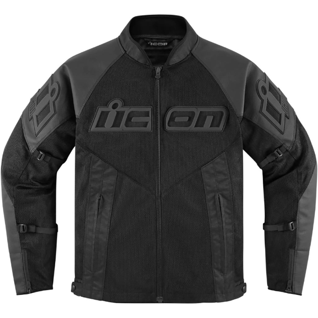 Icon Mesh AF Leather Men's Street Jackets