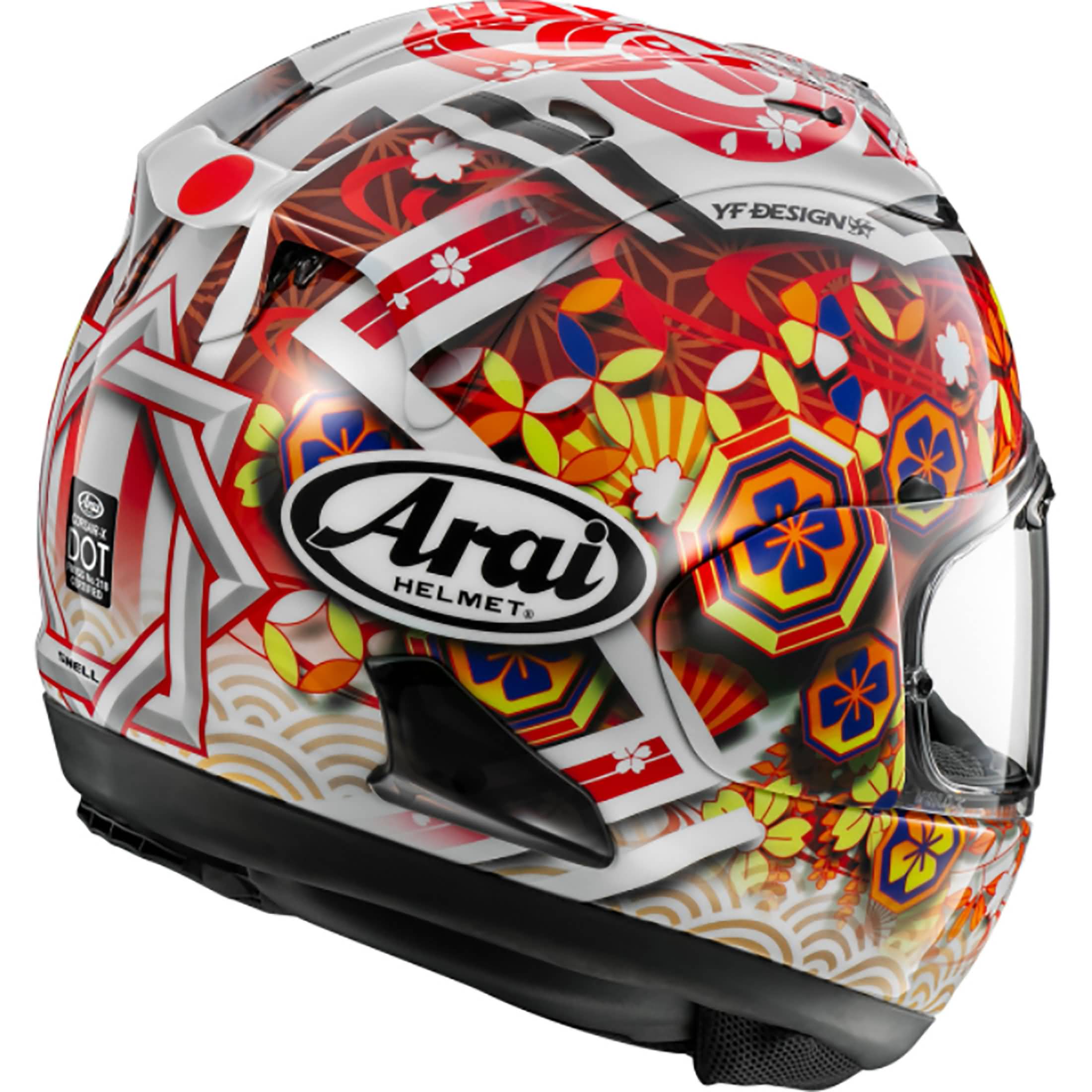 Arai Corsair-X Nakagami-4 Adult Street Helmets