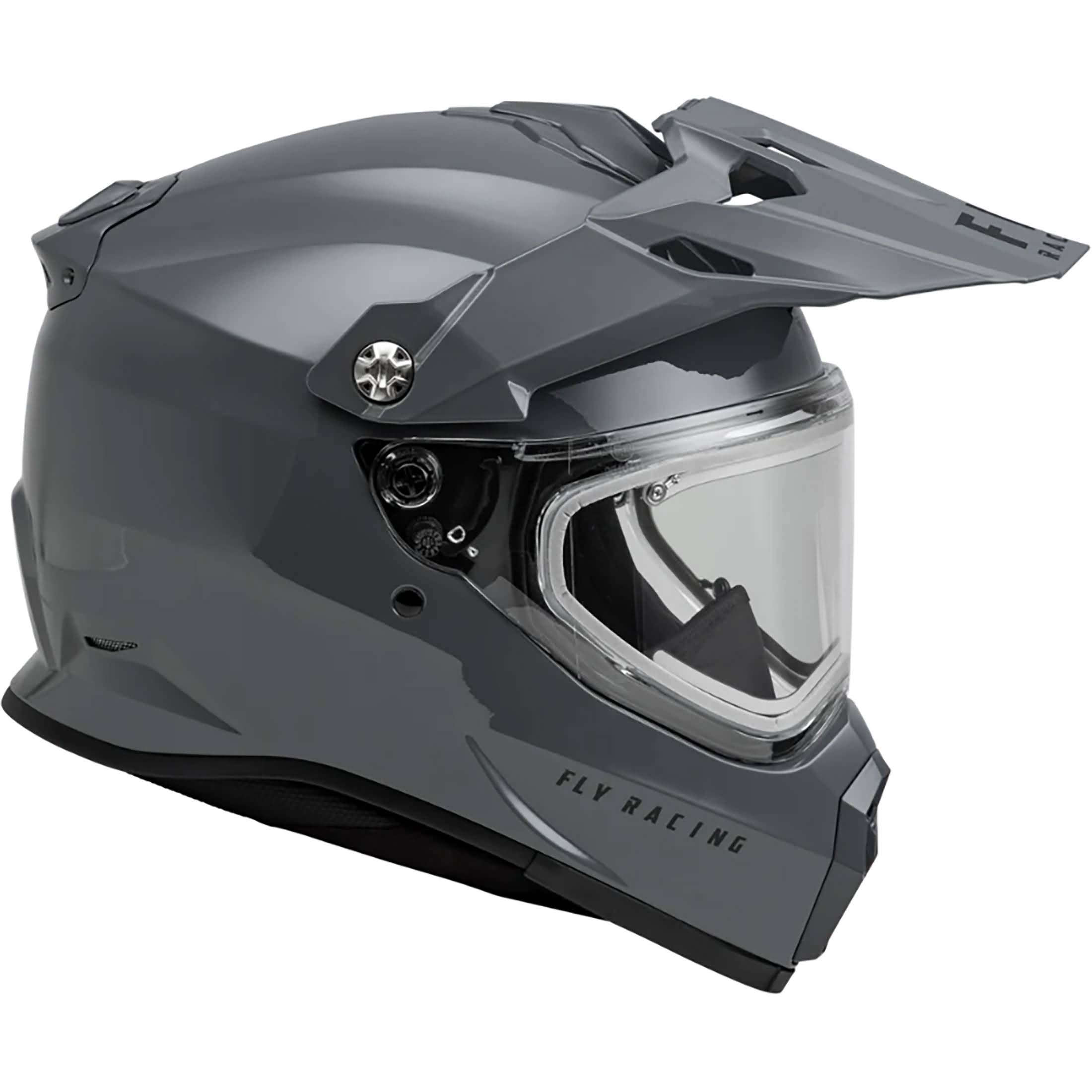 Fly Racing Trekker Cold Weather 2024 Electric Shield Adult Snow Helmets