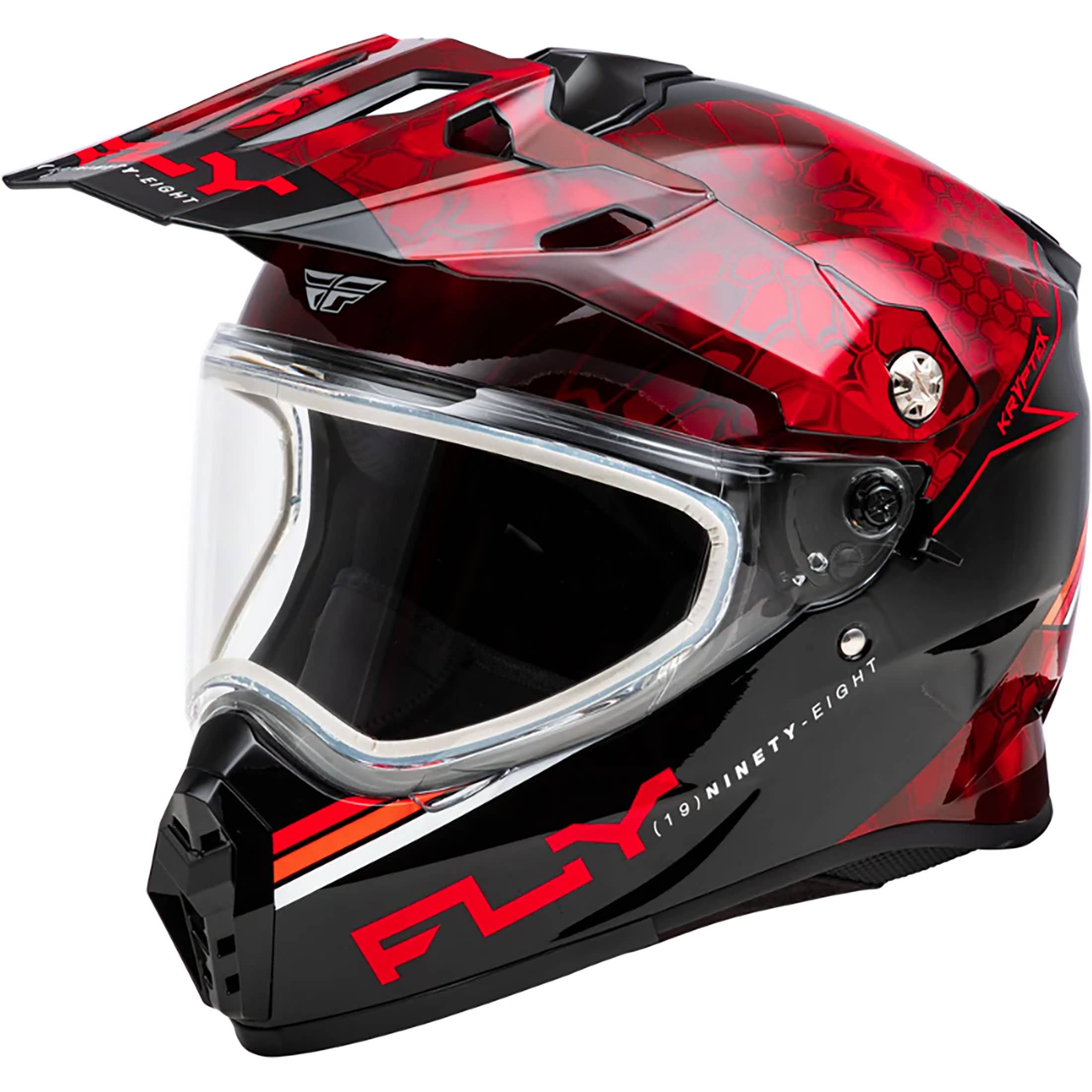 Fly Racing Trekker Cold Weather Conceal 2024 Dual Shield Adult Snow Helmets