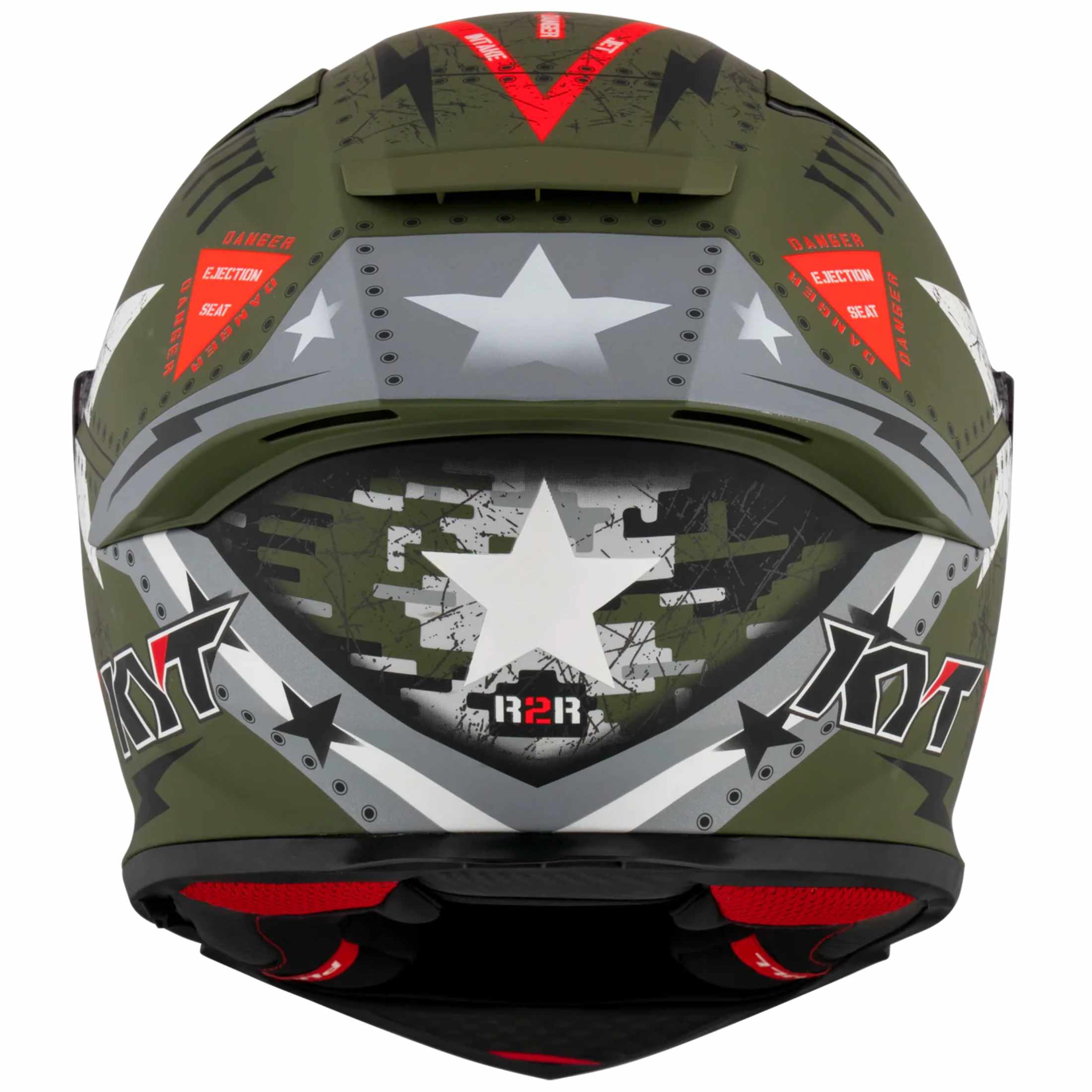 KYT R2R Graphic Assault Adult Street Helmets