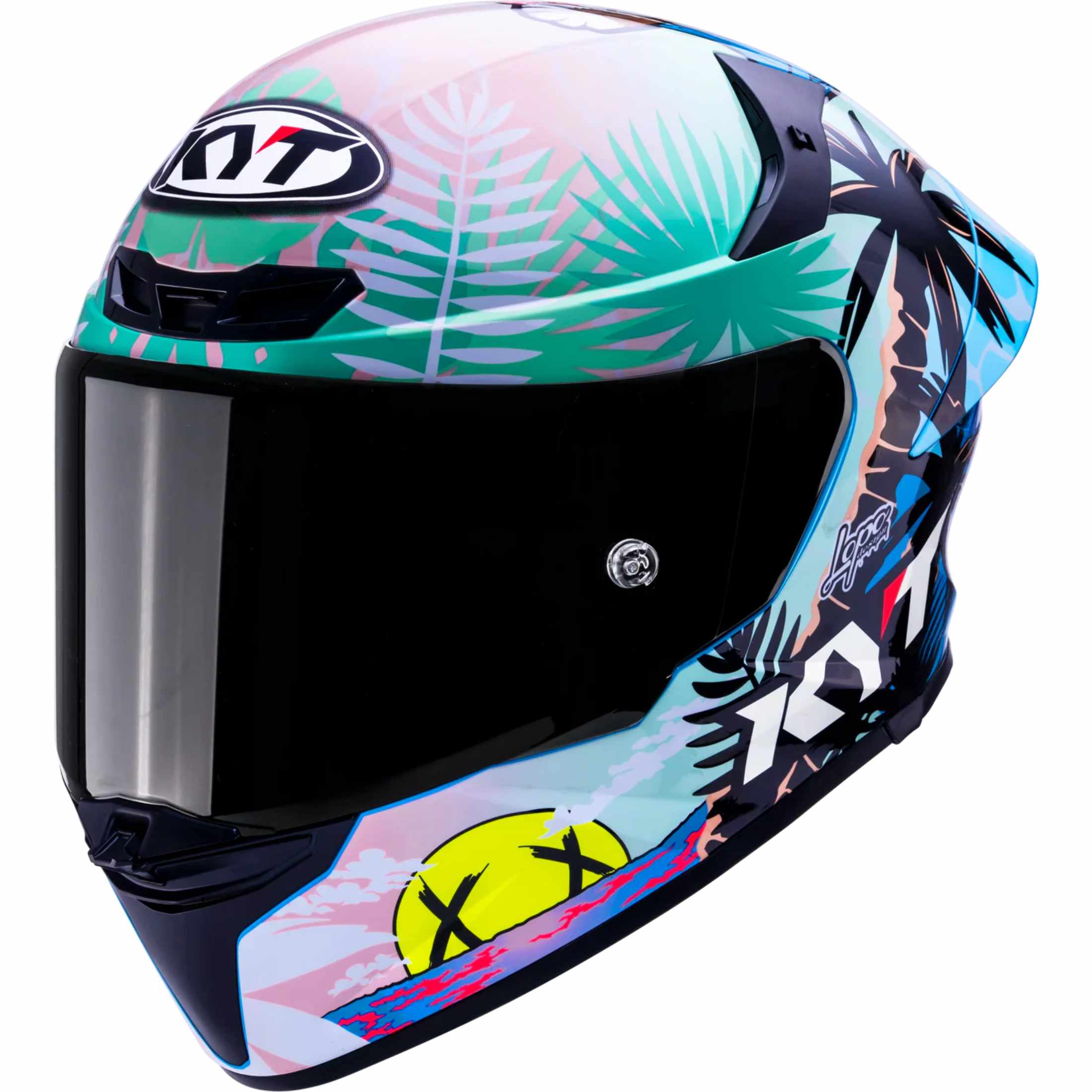 KYT TT-REVO Replica Editions Riccardo Rossi BCN Replica Adult Street Helmets