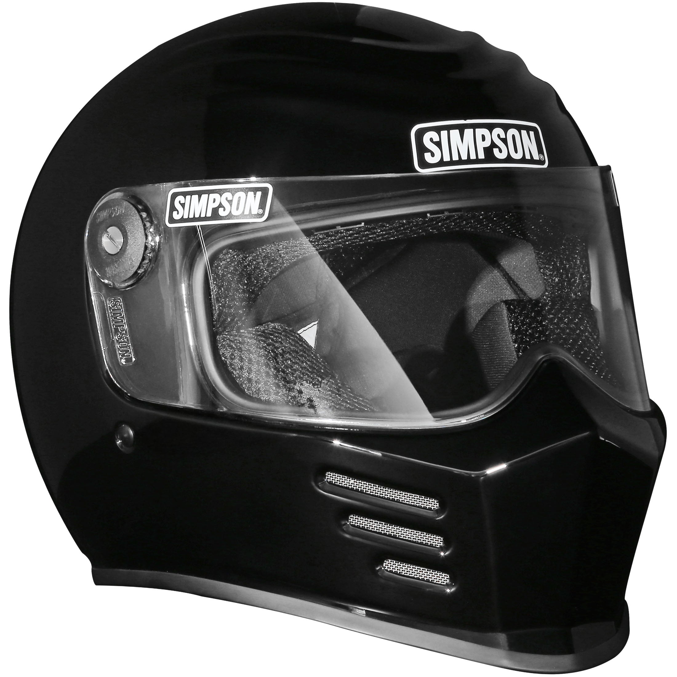 Simpson Outlaw Bandit 3.0 Solid Adult Street Helmets
