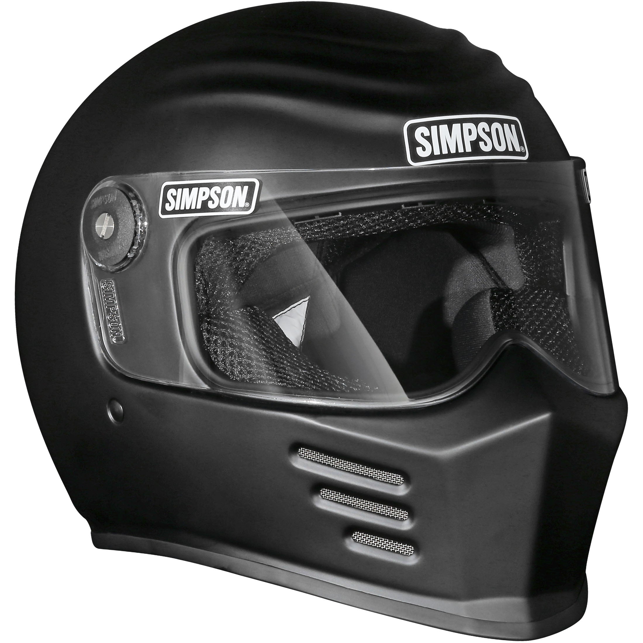 Simpson Outlaw Bandit 3.0 Solid Adult Street Helmets