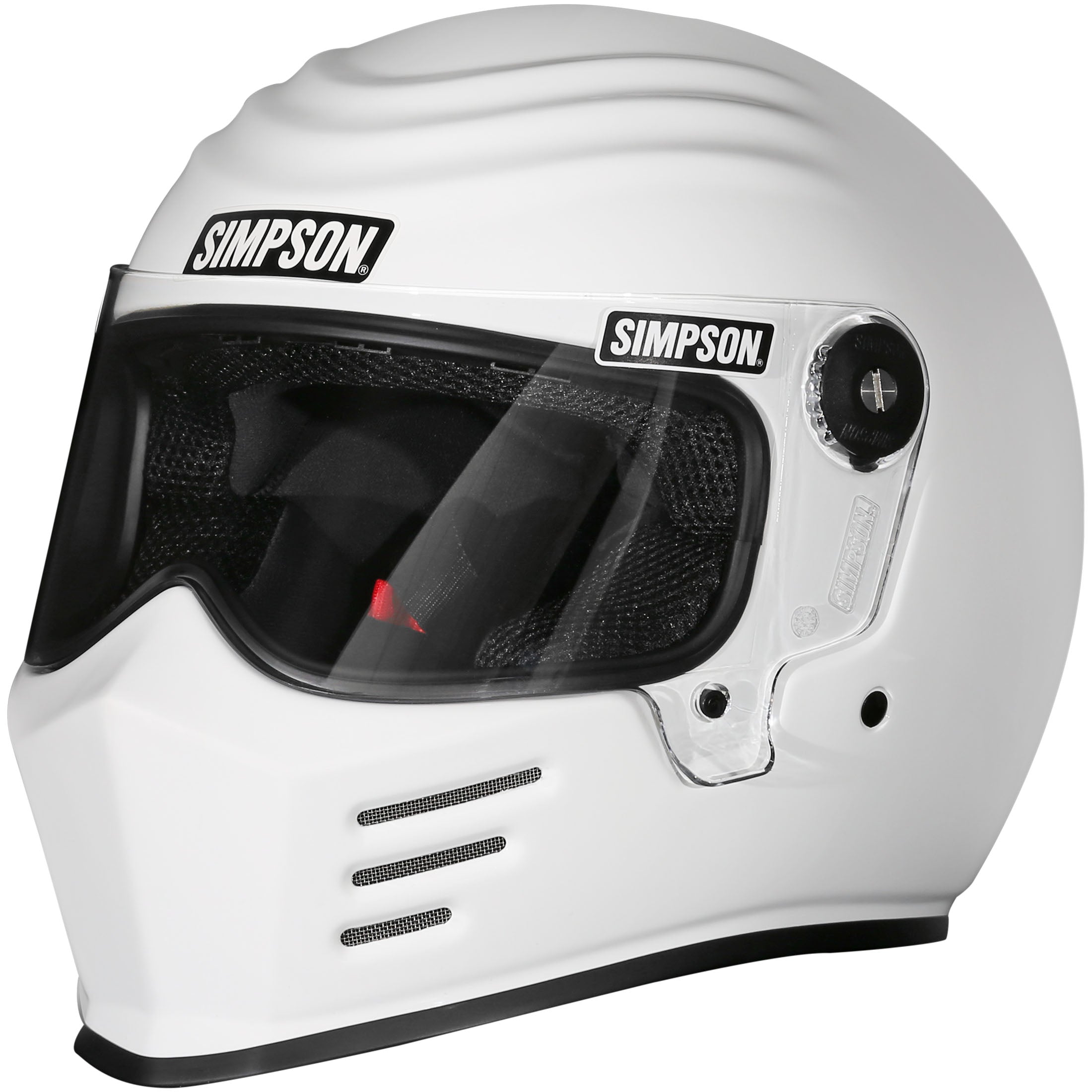 Simpson Outlaw Bandit 3.0 Solid Adult Street Helmets