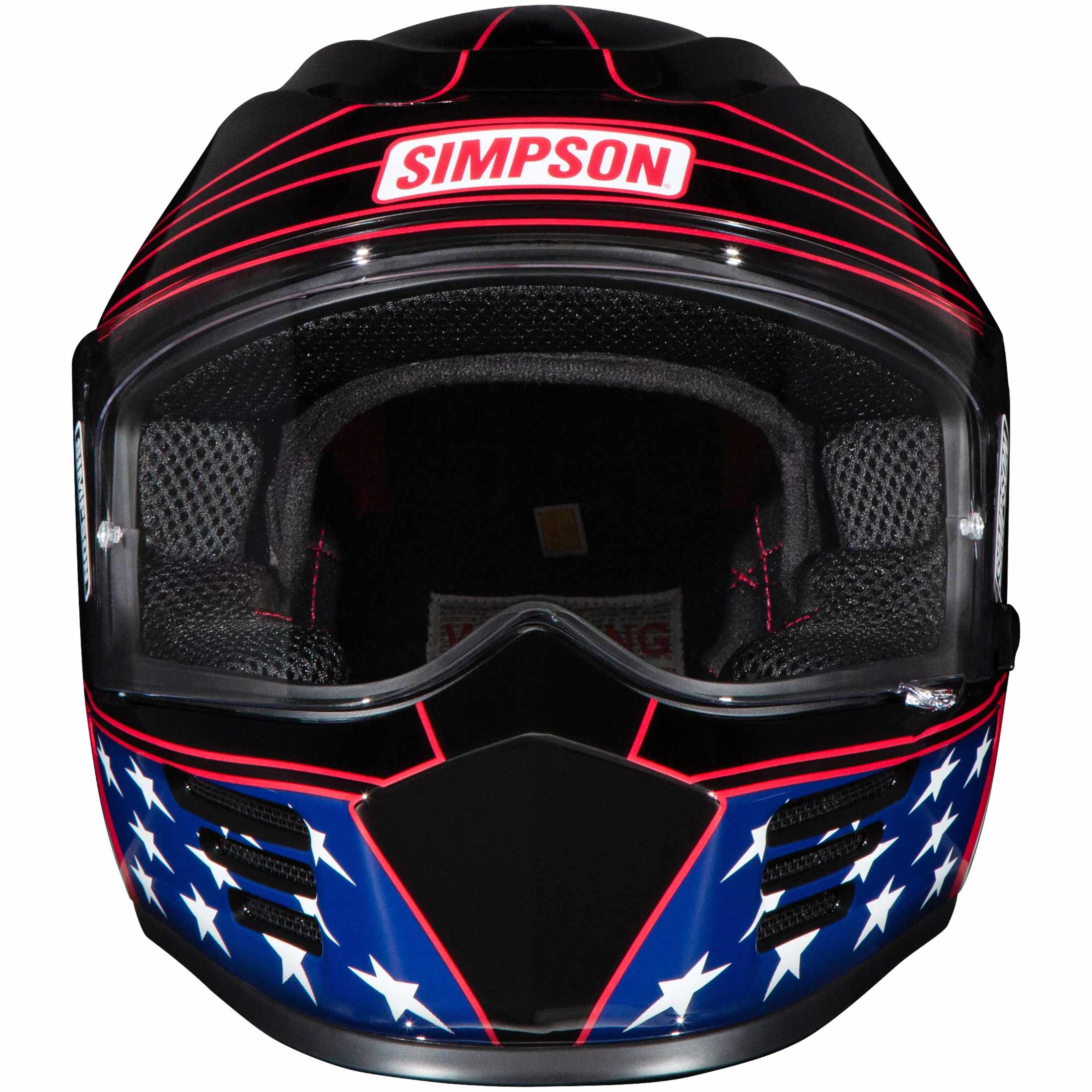 Simpson Speed Bandit Americana Classic Adult Street Helmets